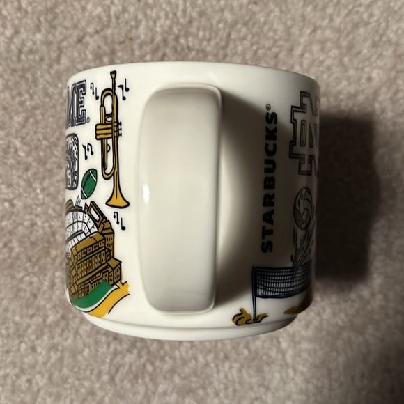 Starbucks Notre Dame Campus mug.  Brand new unused in box with SKU - Picture 4 of 9